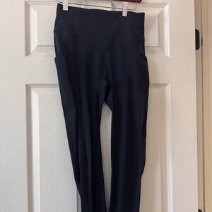 Lululemon high-rise legging with pockets 25” Navy